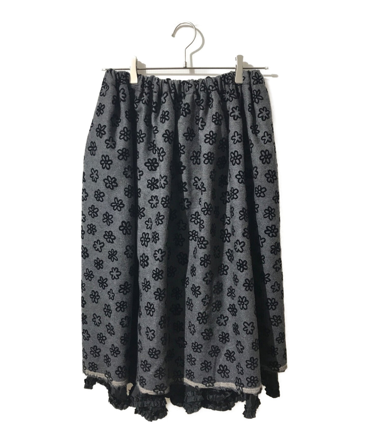 [Pre-owned] tricot COMME des GARCONS flared skirt TH-S018
