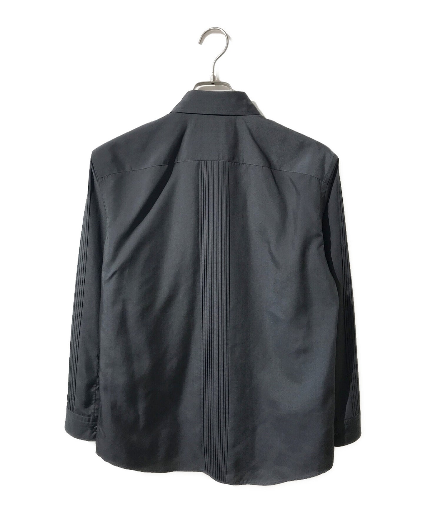 [Pre-owned] ISSEY MIYAKE side-pleated shirt ME06-FJ028