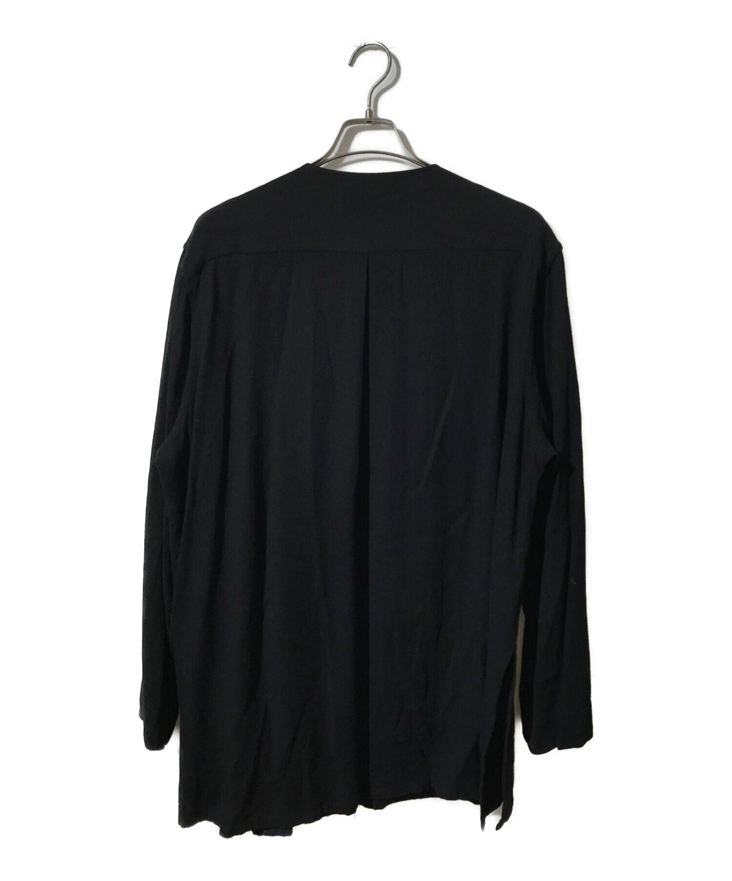 [Pre-owned] Yohji Yamamoto pour homme Assymetrical Layered Switched Shirt HD-B25-808