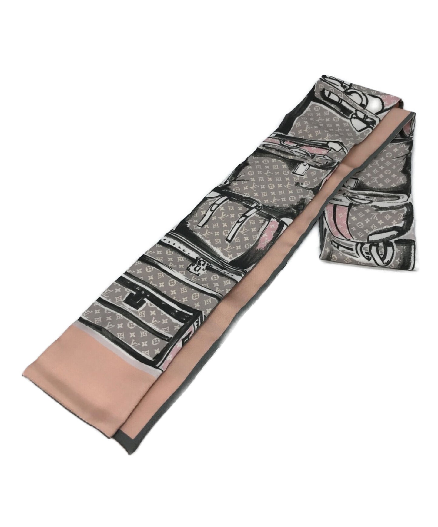 [Pre-owned] LOUIS VUITTON Monogram Plume Stola / Stole / Scarf M73935