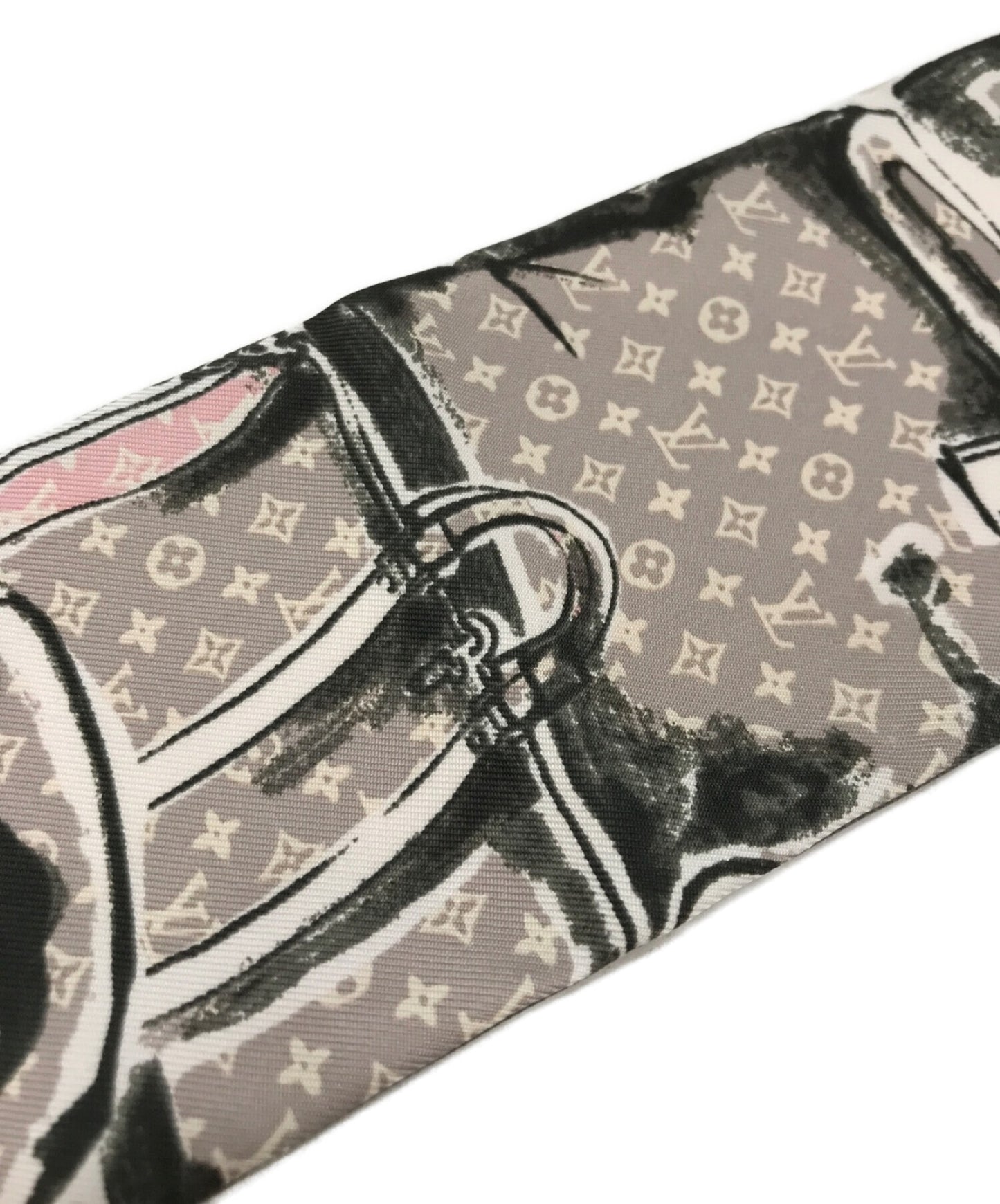 [Pre-owned] LOUIS VUITTON Monogram Plume Stola / Stole / Scarf M73935