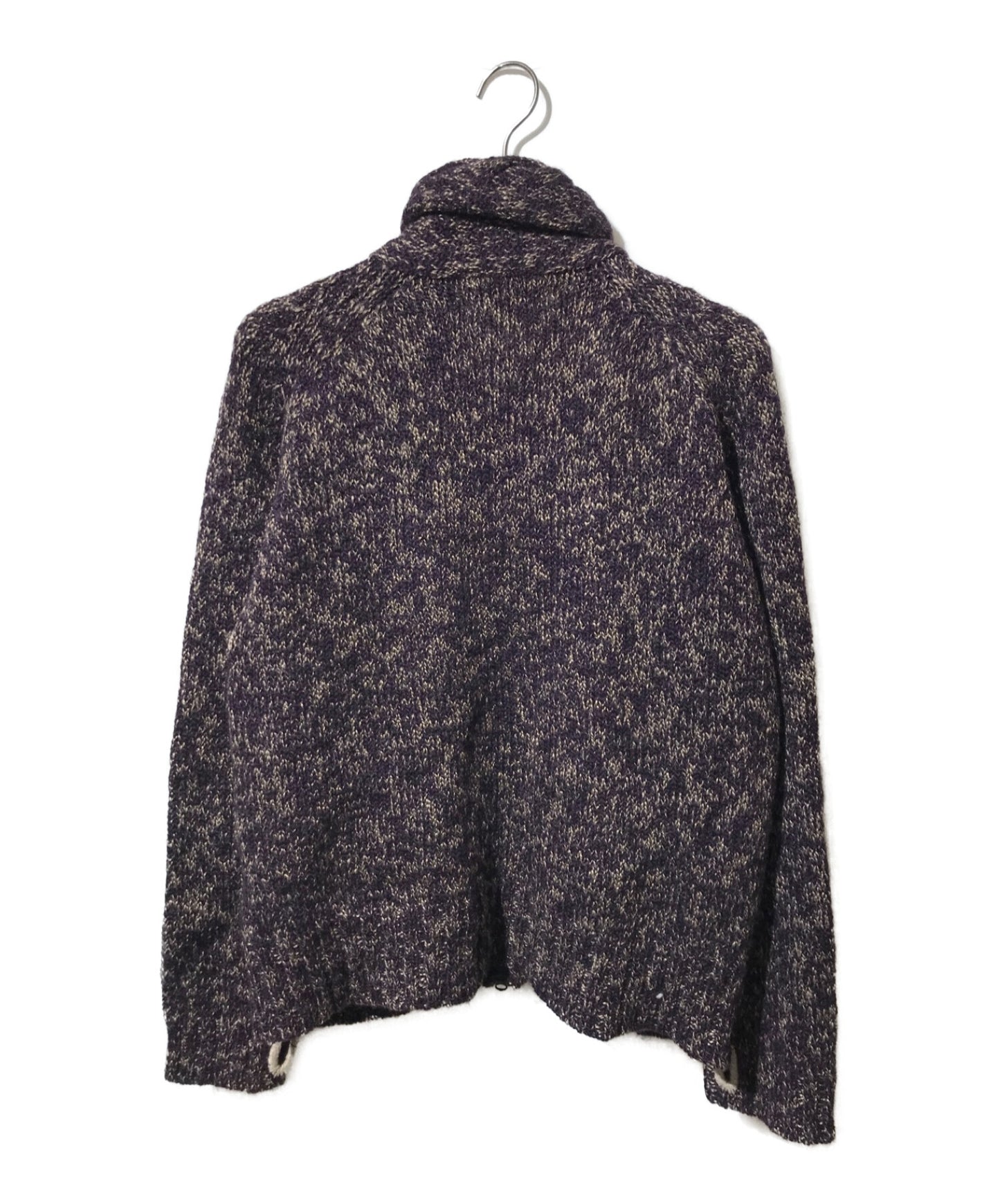 [Pre-owned] Yohji Yamamoto pour homme Whole Design Knitted Zip Knit HC-K30-187