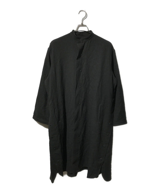 [Pre-owned] Y's Side Snap Button Wool Shirt Dress YP-D04-105
