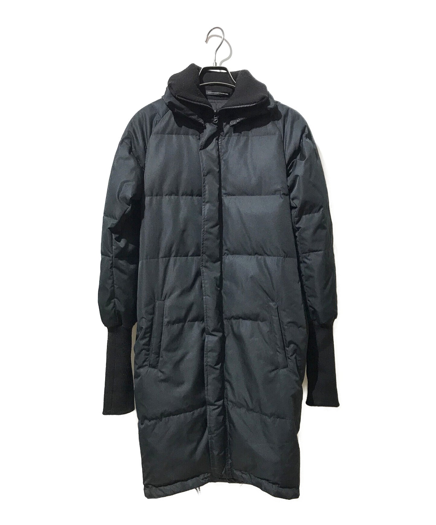 [Pre-owned] Y's Ribbed Design Down Coat YY-C06-903