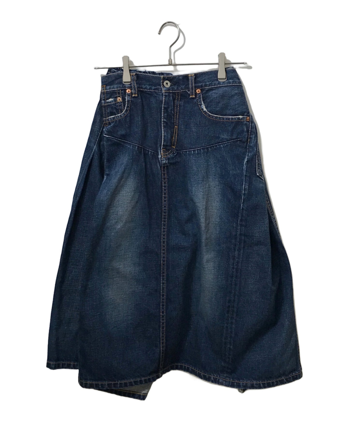 [Pre-owned] JUNYA WATANABE COMME des GARCONS Reconstructed shaped denim skirt XZ-S202