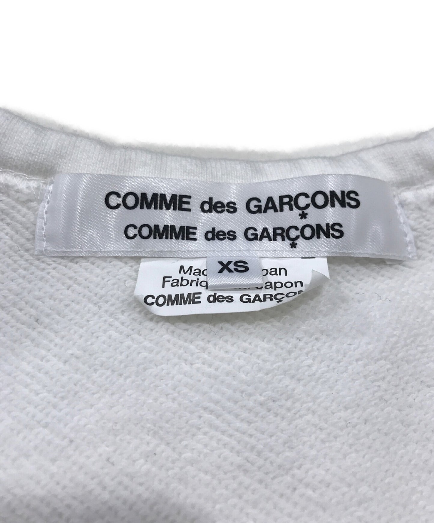 [Pre-owned] COMME des GARCONS COMME des GARCONS Side Zip Sweatshirt RI-T005