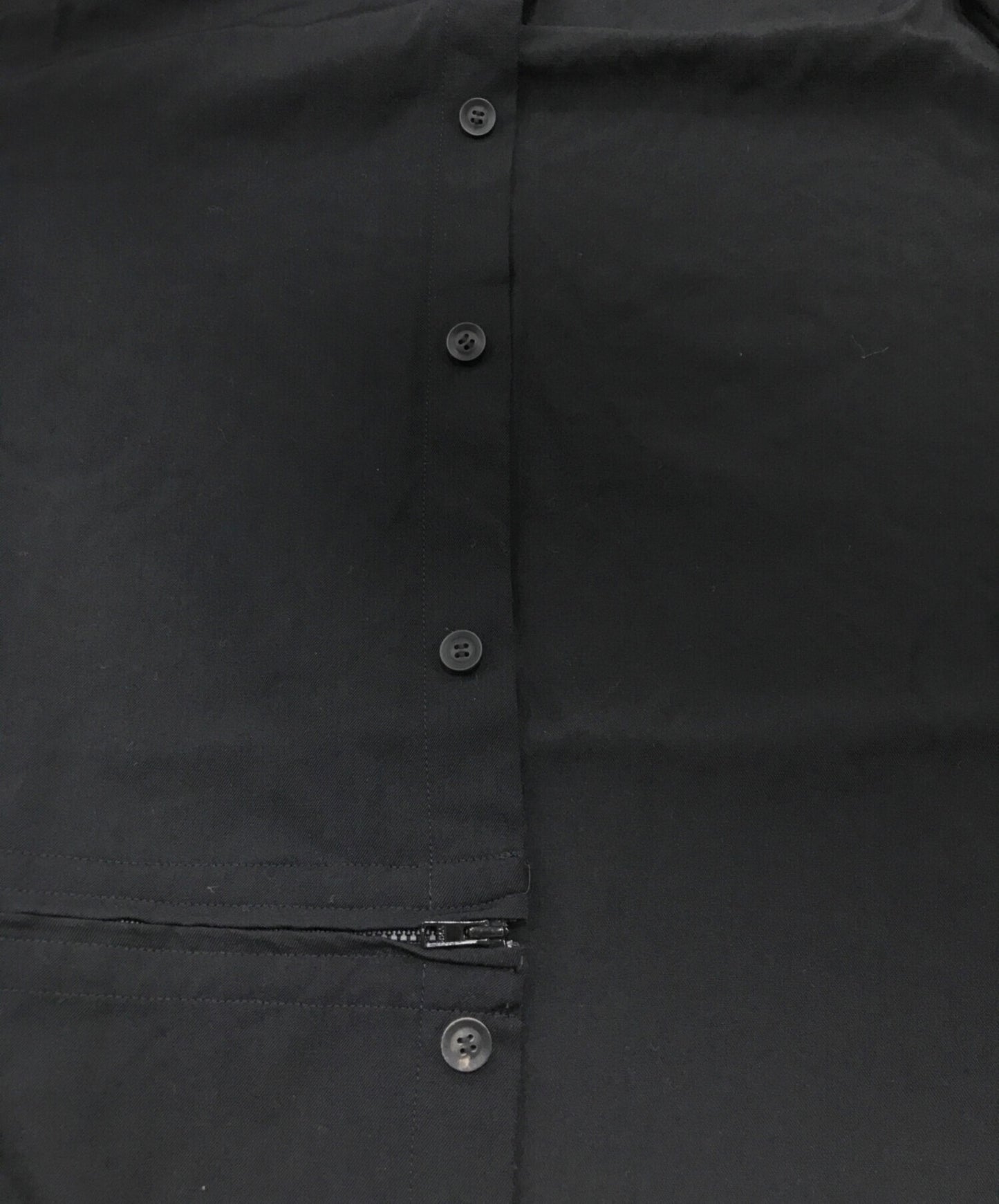 [Pre-owned] Yohji Yamamoto pour homme Wool gaber detachable long shirt HH-B73-100