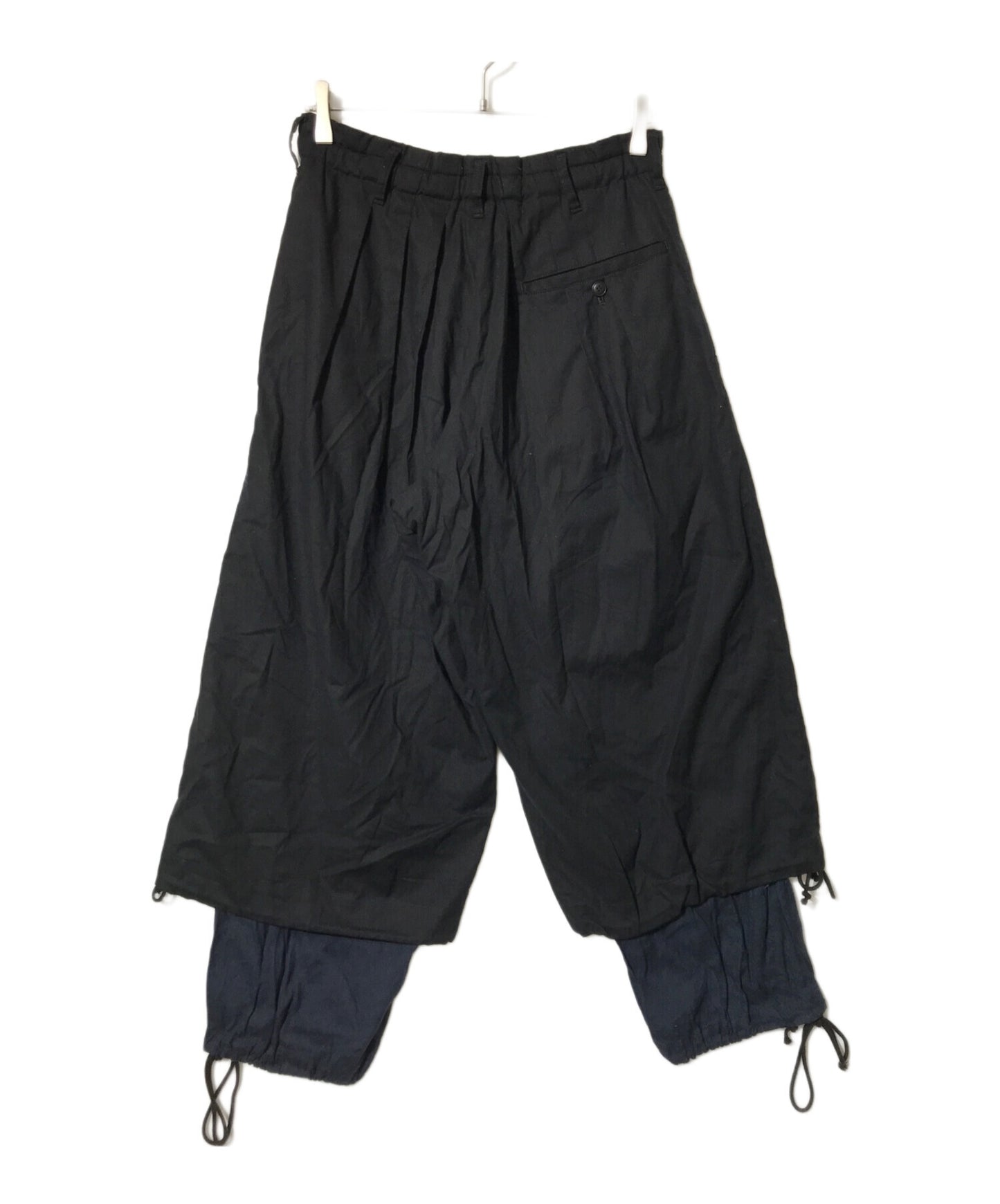 [Pre-owned] B Yohji Yamamoto Layered Wide Pants/NR-P58-804 NR-P58-804