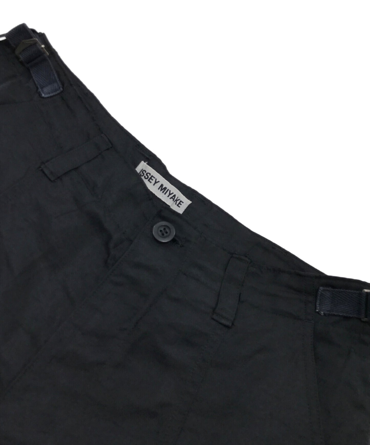 [Pre-owned] ISSEY MIYAKE Polyester nylon wide cargo pants IM83-FF121