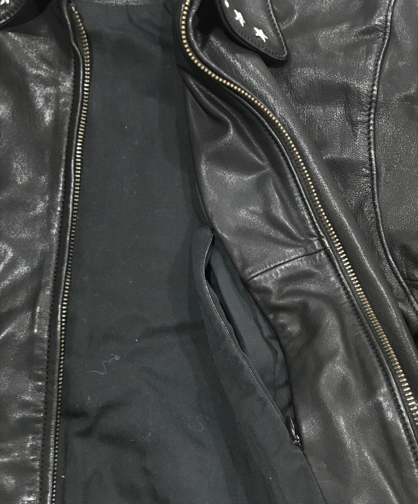 [Pre-owned] Hysteric Glamour single riders jacket 0233LB01