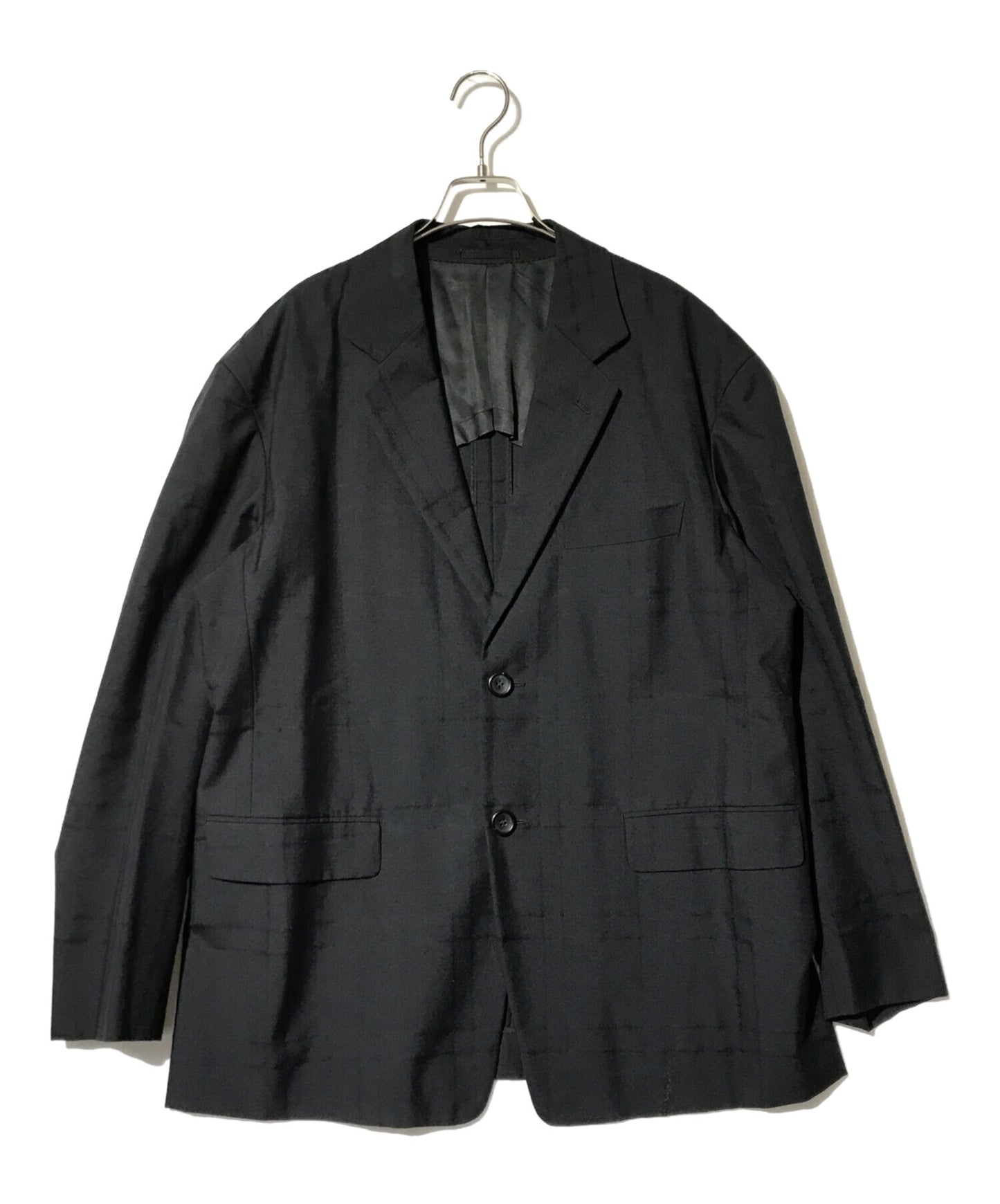 [Pre-owned] ISSEY MIYAKE MEN Shadow Check Wool Tailored Jacket ME01FD195