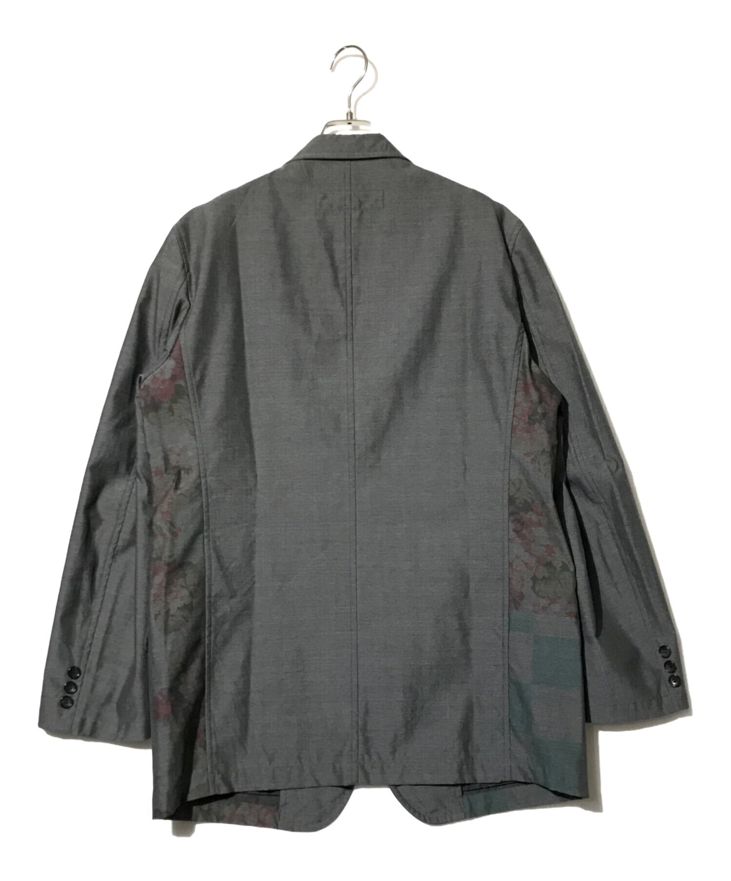 [Pre-owned] COMME des GARCONS HOMME Product-washed floral pattern tailored jacket HE-J005