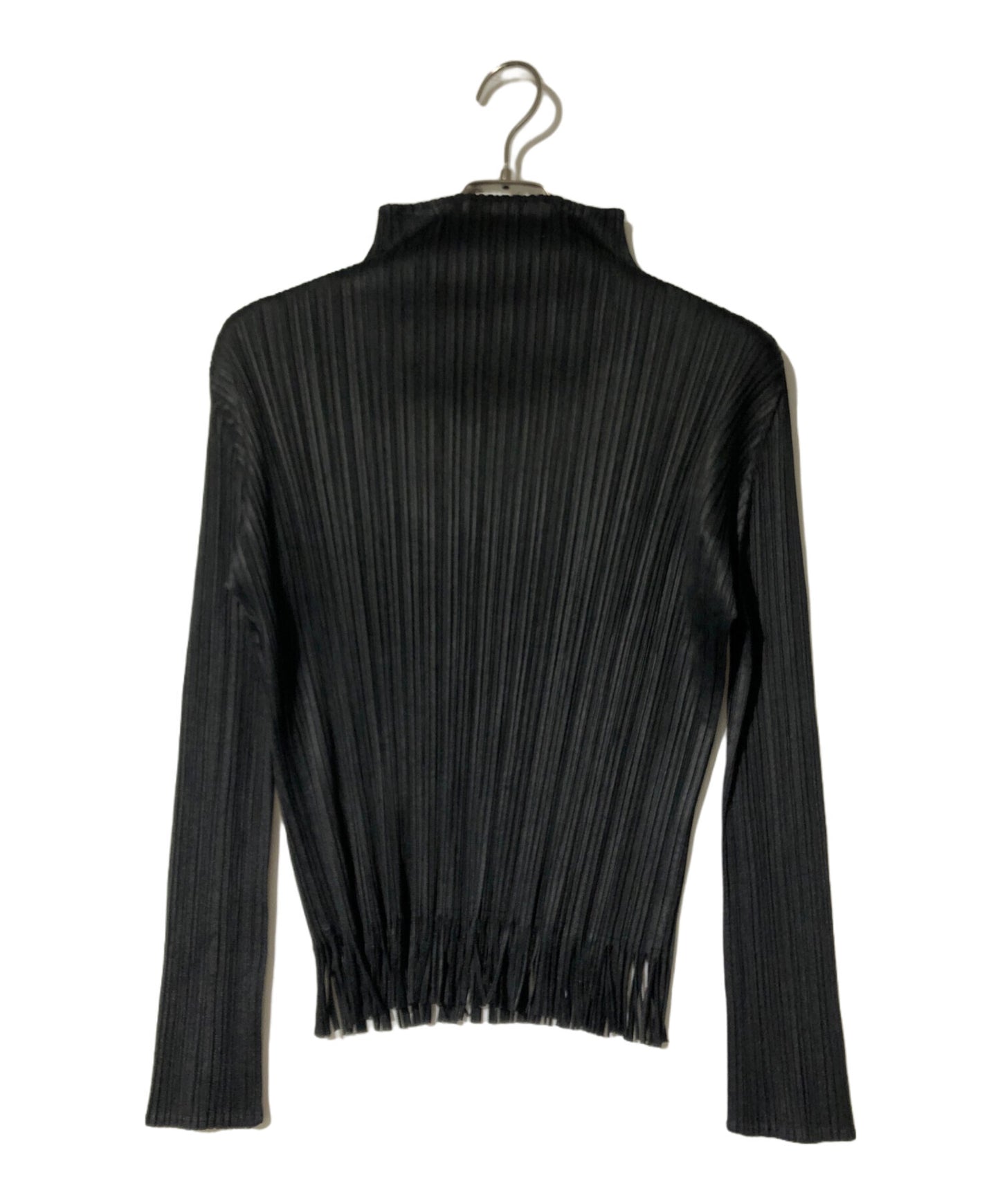 [Pre-owned] PLEATS PLEASE Fringe High Neck Cut and Sewn Pp63-Jk852