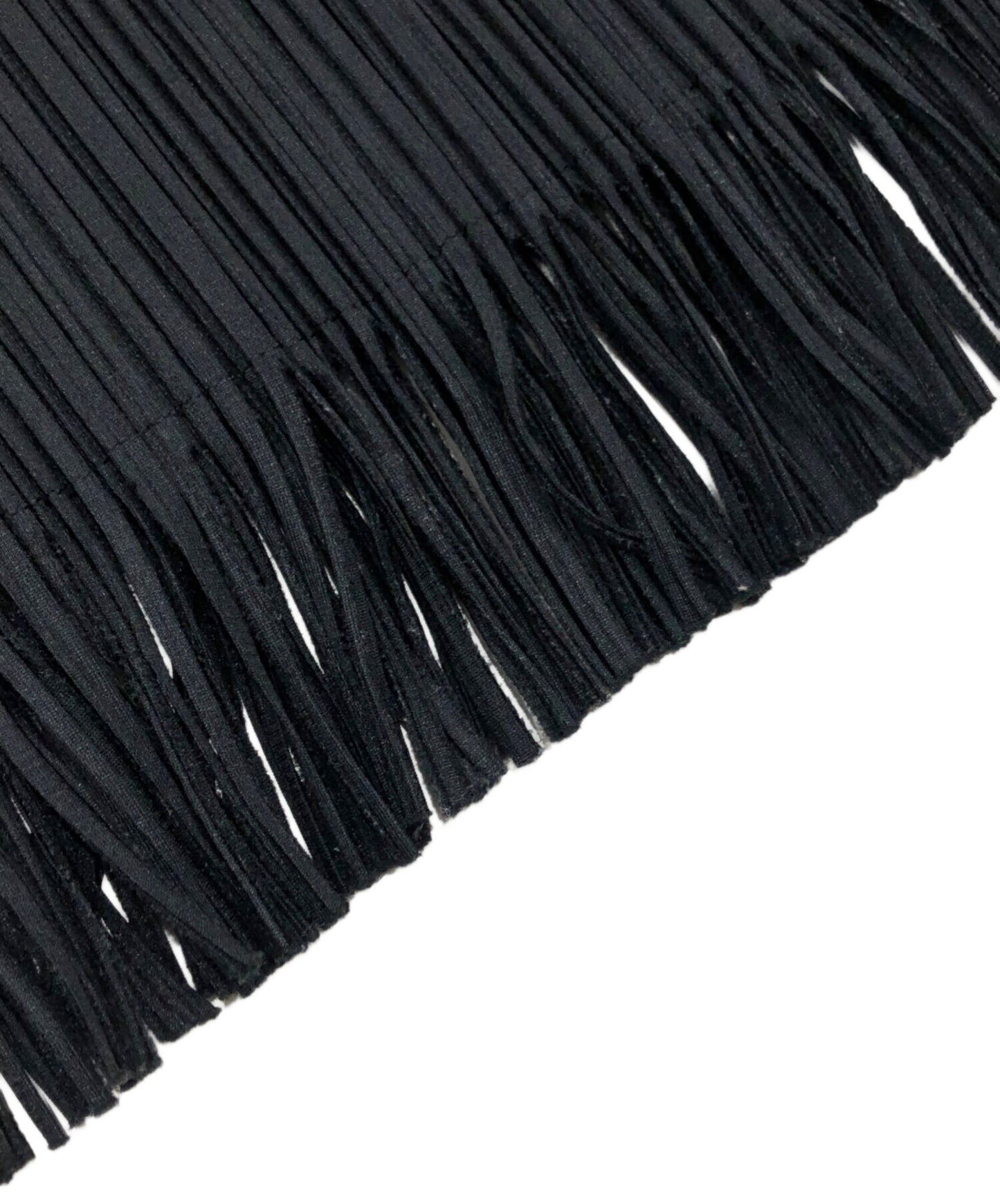 [Pre-owned] PLEATS PLEASE Fringe High Neck Cut and Sewn Pp63-Jk852