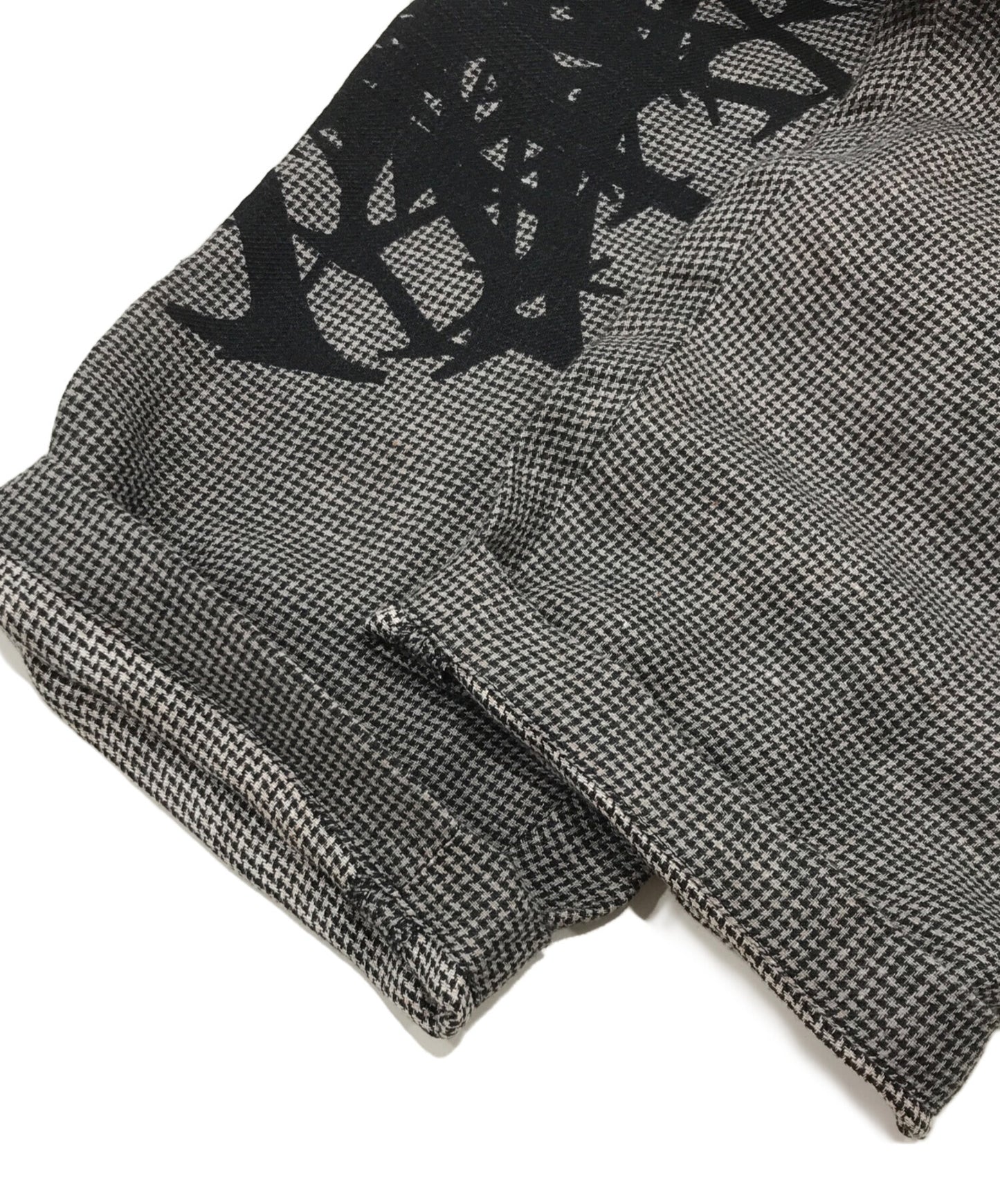 [Pre-owned] Yohji Yamamoto pour homme HOUNDSTOOTH PRINT PANTS HS-P28-808