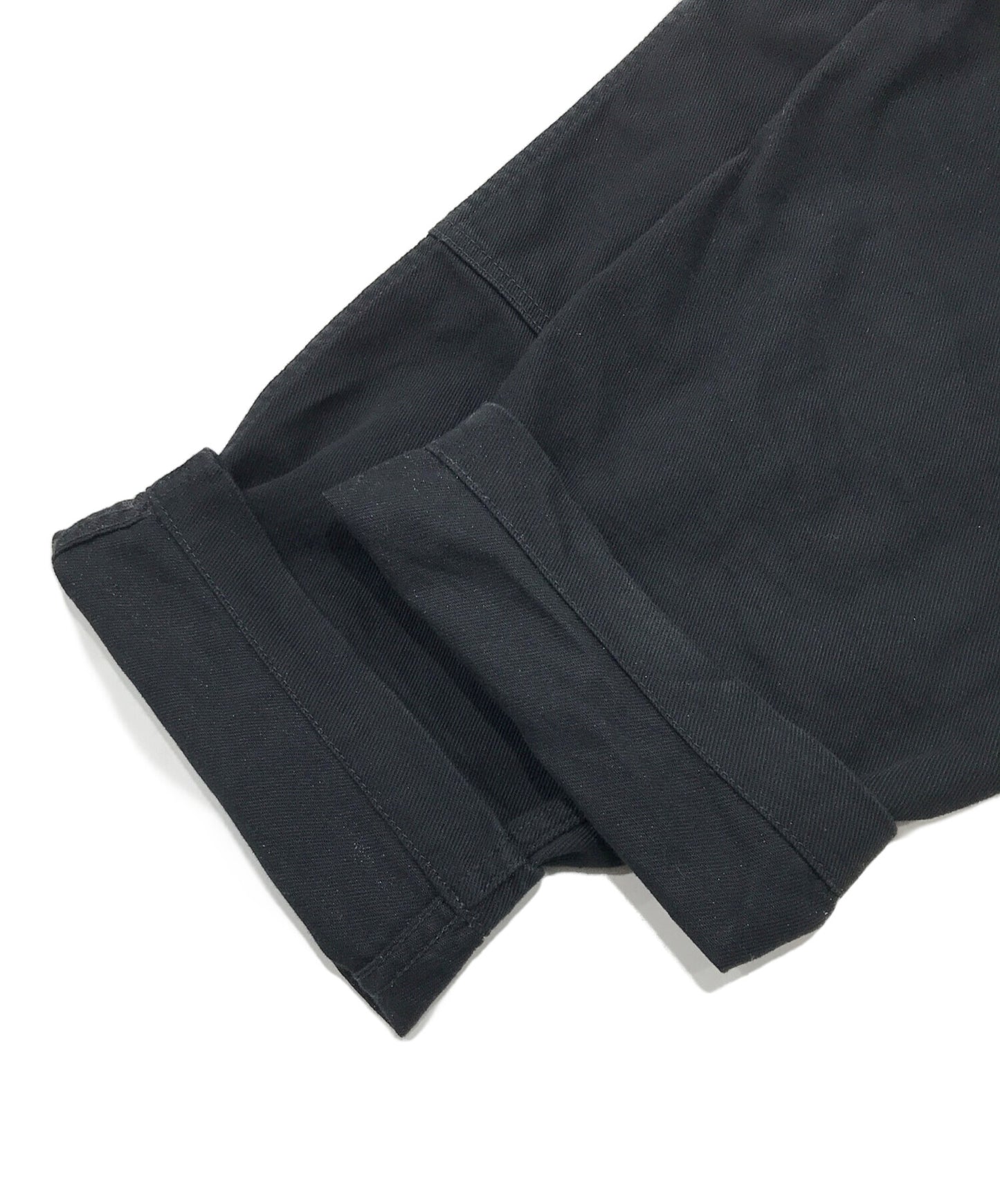 [Pre-owned] YOHJI YAMAMOTO BLACK SCANDAL KATSURAGI U-W ELASTIC CORD WORK PANTS HS-P96-040