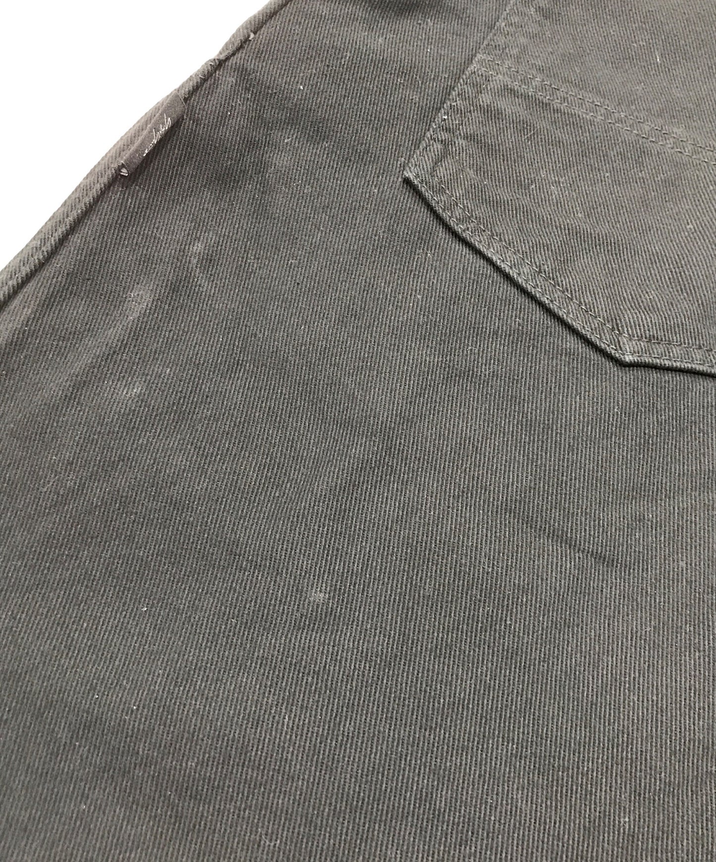 [Pre-owned] YOHJI YAMAMOTO BLACK SCANDAL KATSURAGI U-W ELASTIC CORD WORK PANTS HS-P96-040