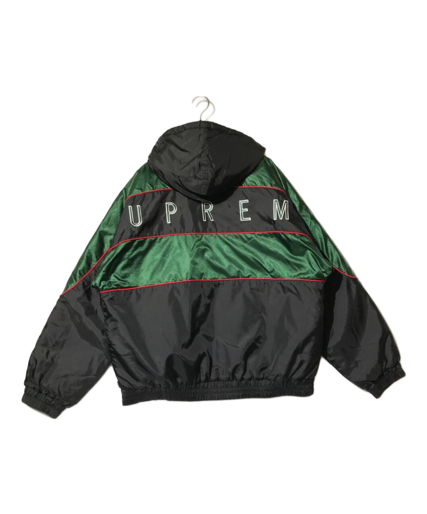 [Pre-owned] SUPREME Sports Piping Puffy Jacket