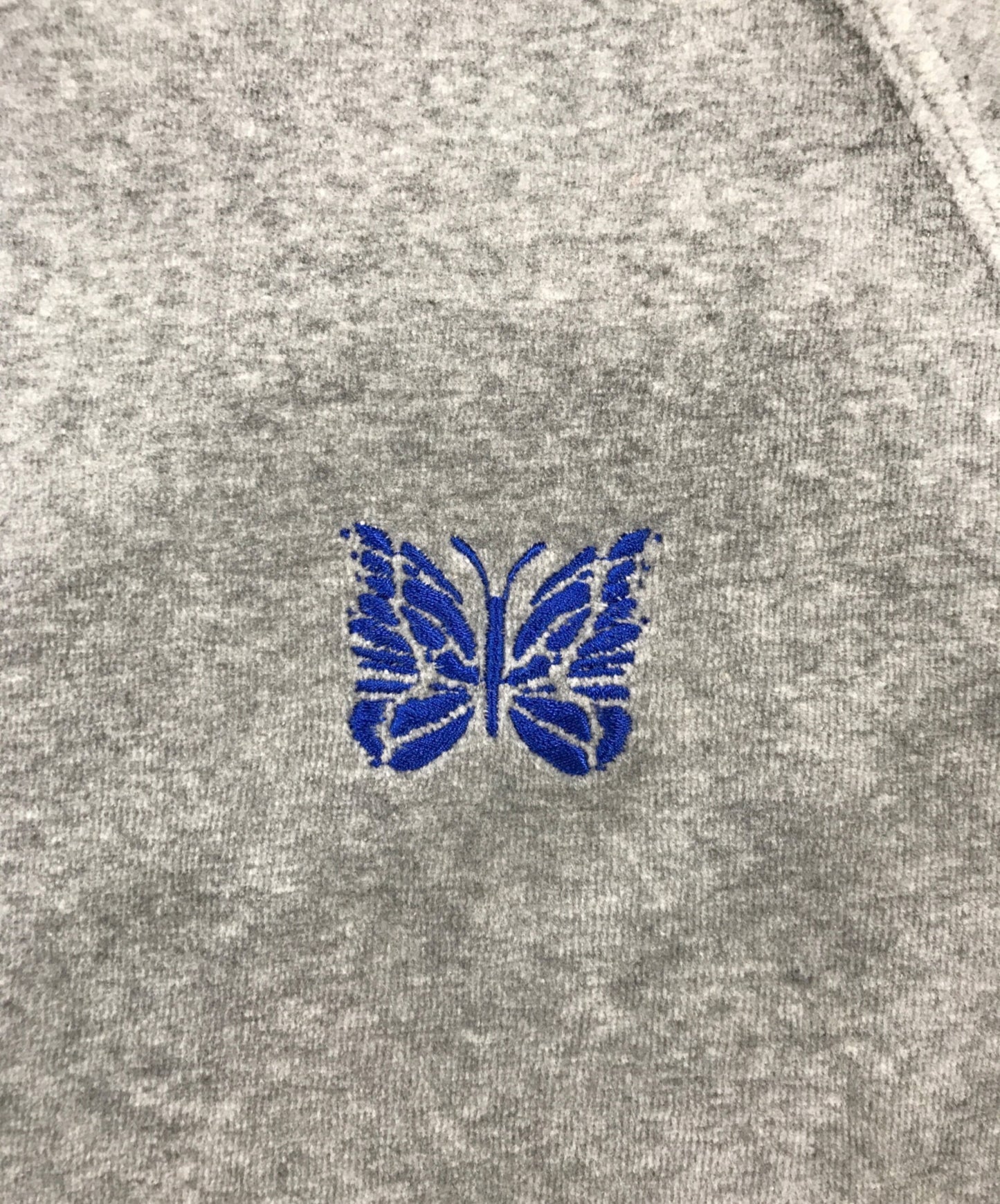 [Pre-owned] Needles EXCLUSIVE NEEDLES VELOUR TRACK CREW NECK SHIRT LQ478