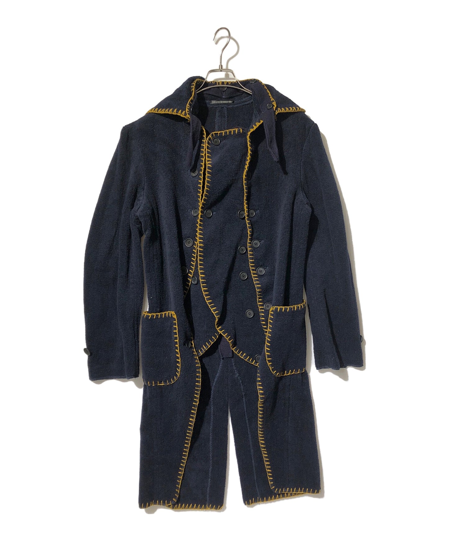 [Pre-owned] Yohji Yamamoto pour homme 12AW Stitch Piping Blanket HD-J41-110