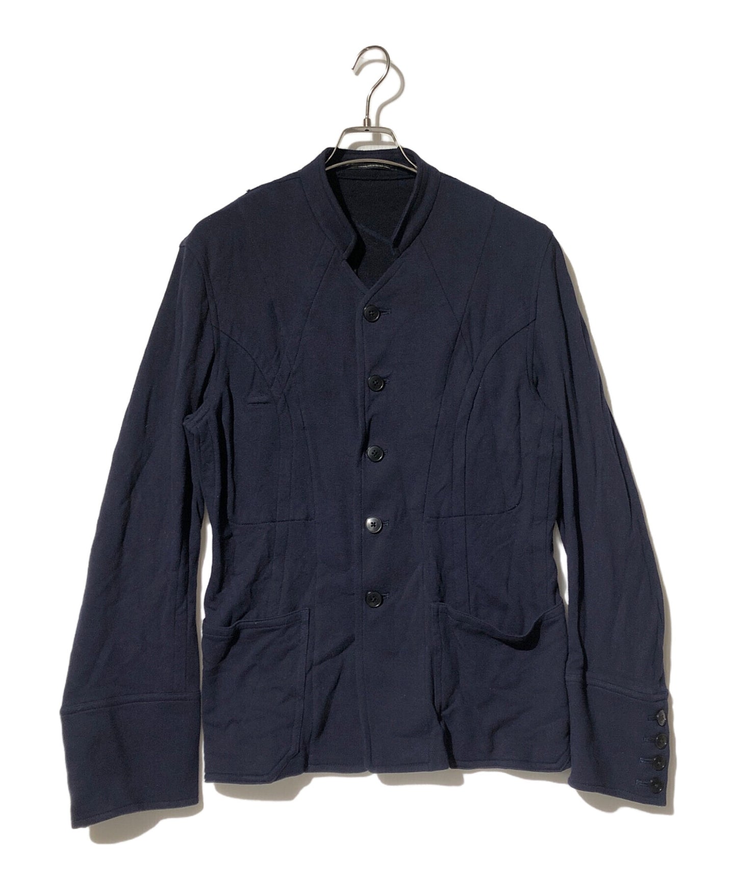 [Pre-owned] Yohji Yamamoto pour homme Band Color Sweatshirt Cubism Jacket HB-J44-035