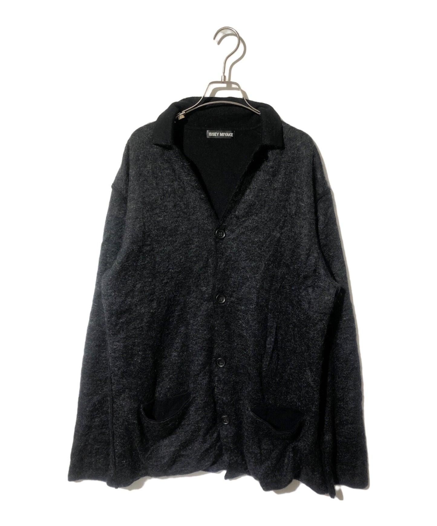 [Pre-owned] ISSEY MIYAKE mohair blend cardigan ME43KO008