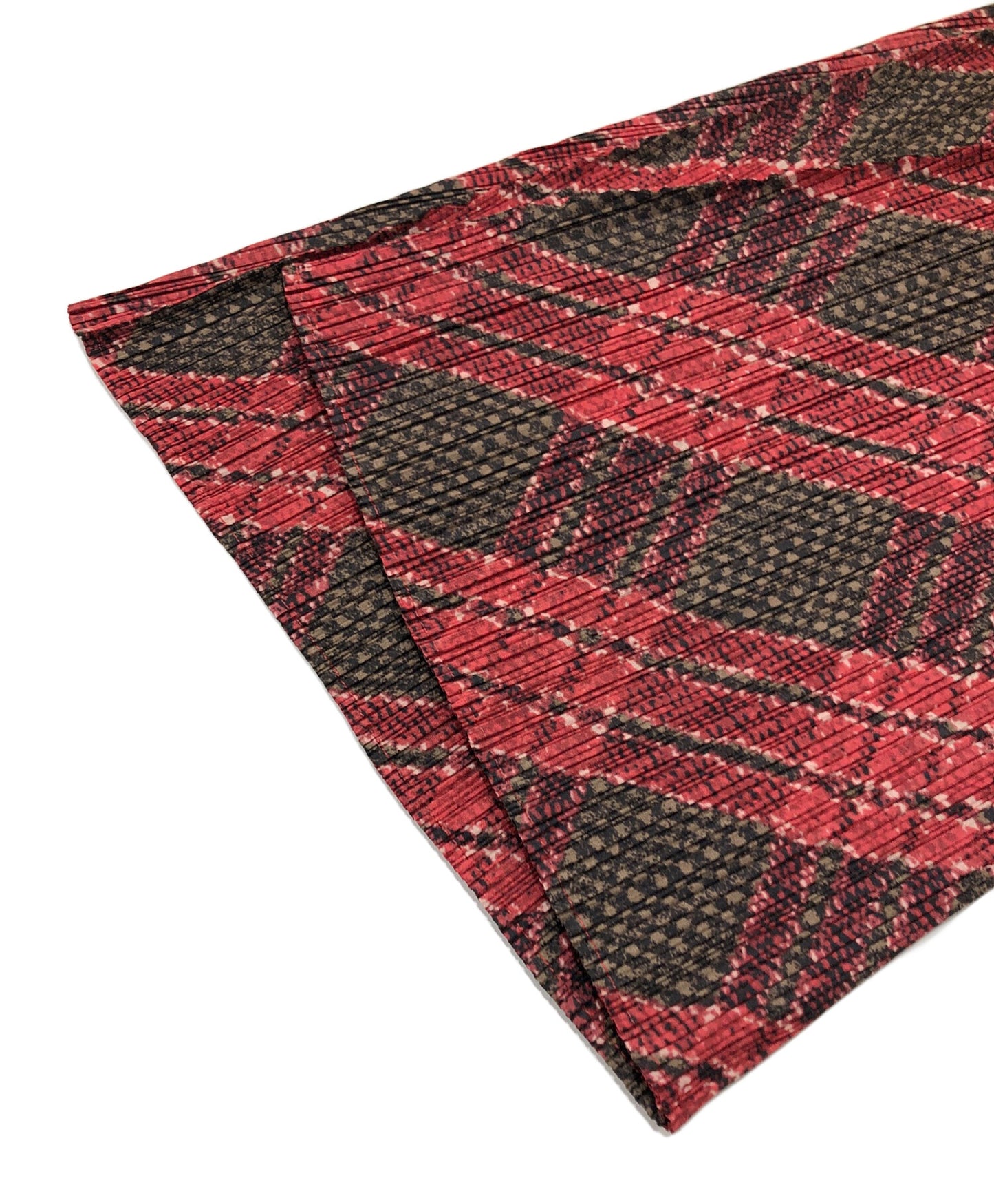 [Pre-owned] PLEATS PLEASE Pleated long skirt with all-over pattern PP94-JG563