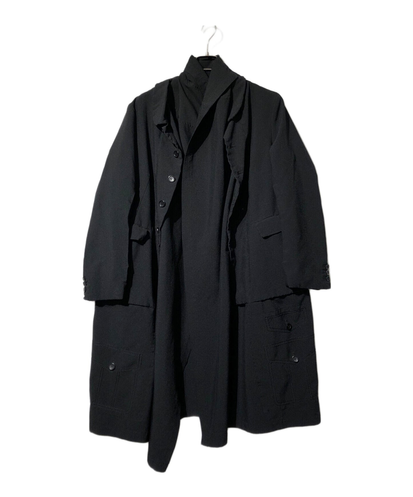 [Pre-owned] BLACK COMME des GARCONS Poly Docking Coat/Jacket 1N-J025