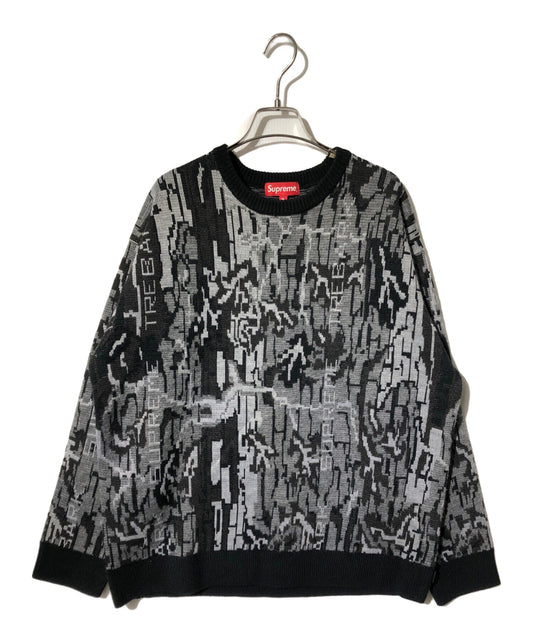 [Pre-owned] SUPREME Trebark Camo Sweater
