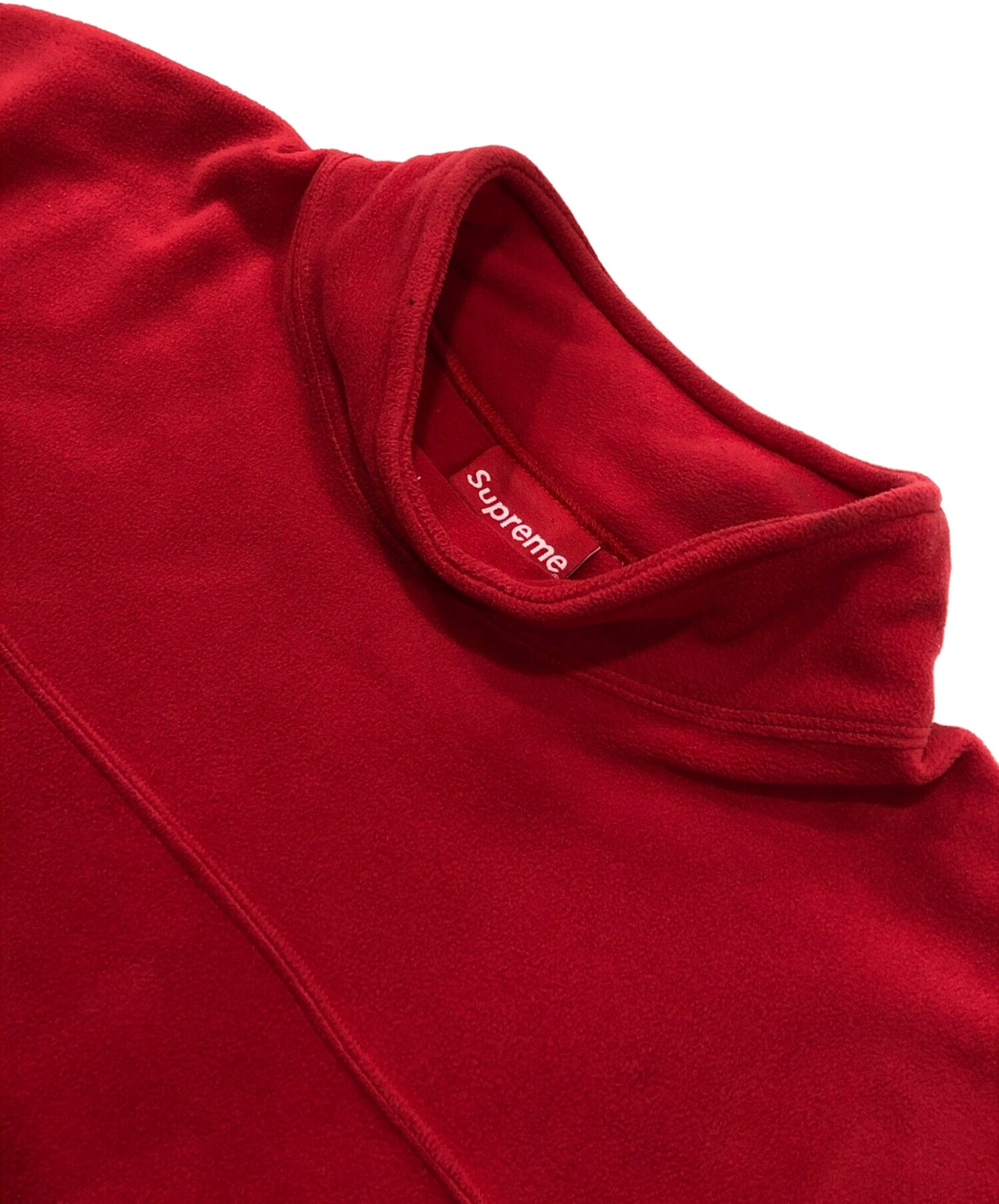 [Pre-owned] SUPREME Polartec Mock Neck Pullover