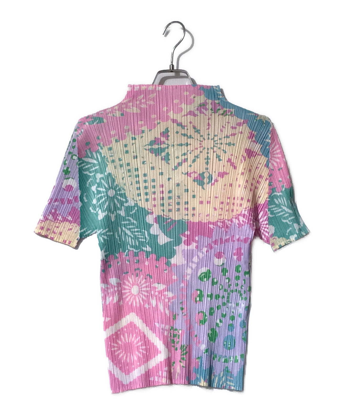 [Pre-owned] PLEATS PLEASE Pleated cut and sewn with a full pattern PP91-JK604