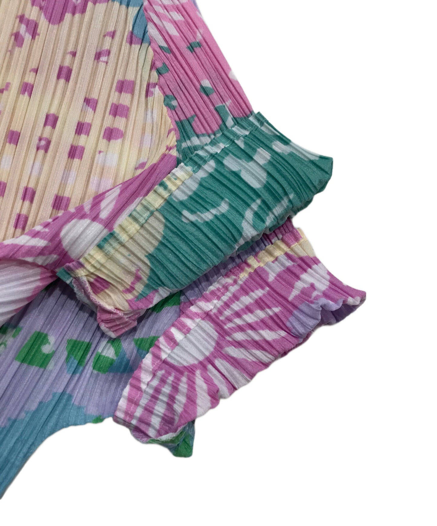 [Pre-owned] PLEATS PLEASE Pleated cut and sewn with a full pattern PP91-JK604