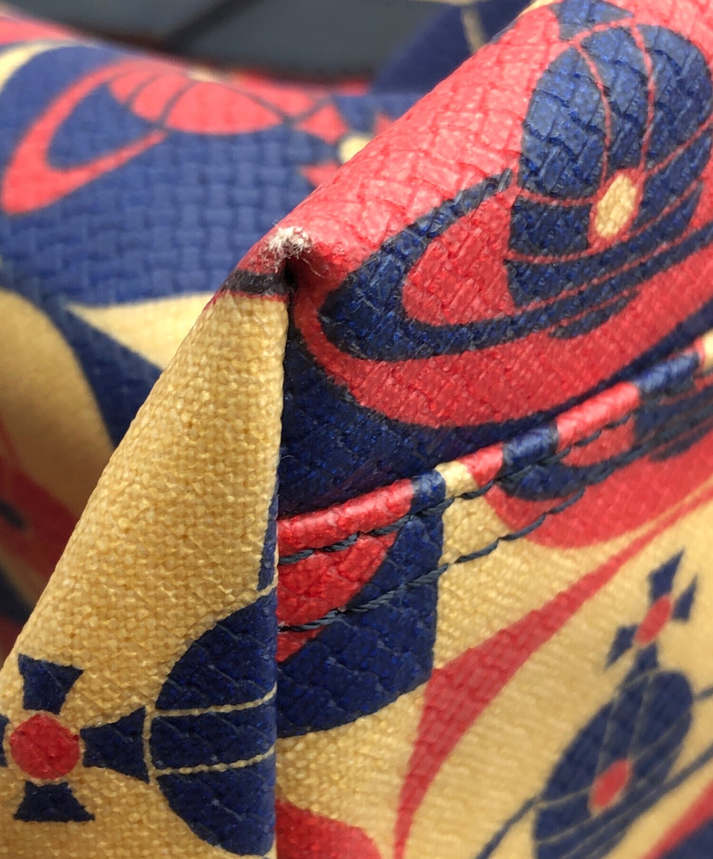 [Pre-owned] Vivienne Westwood Boston bag with all over pattern