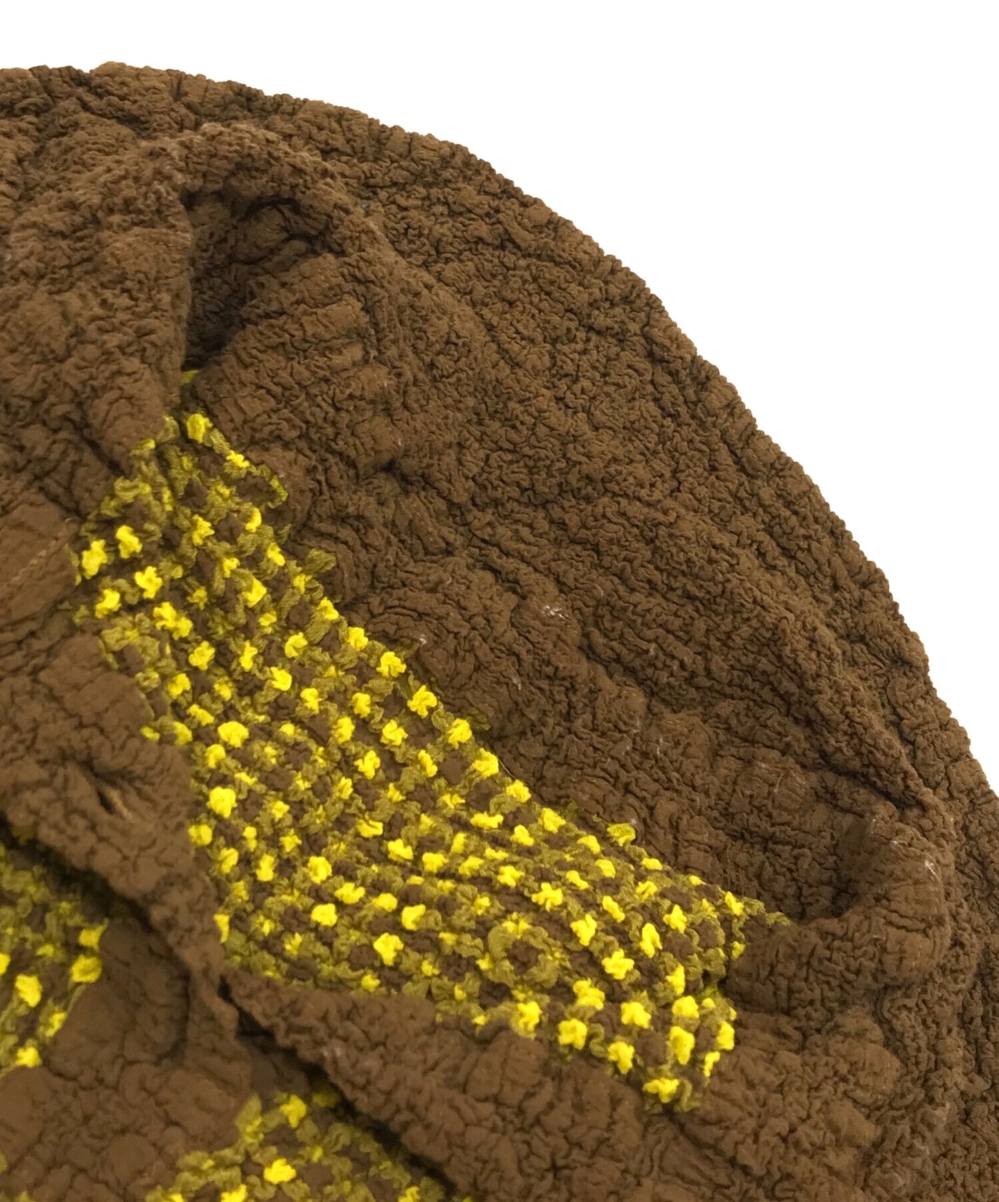 [Pre-owned] ISSEY MIYAKE me Cauliflower Polo Shirt MI34FM362