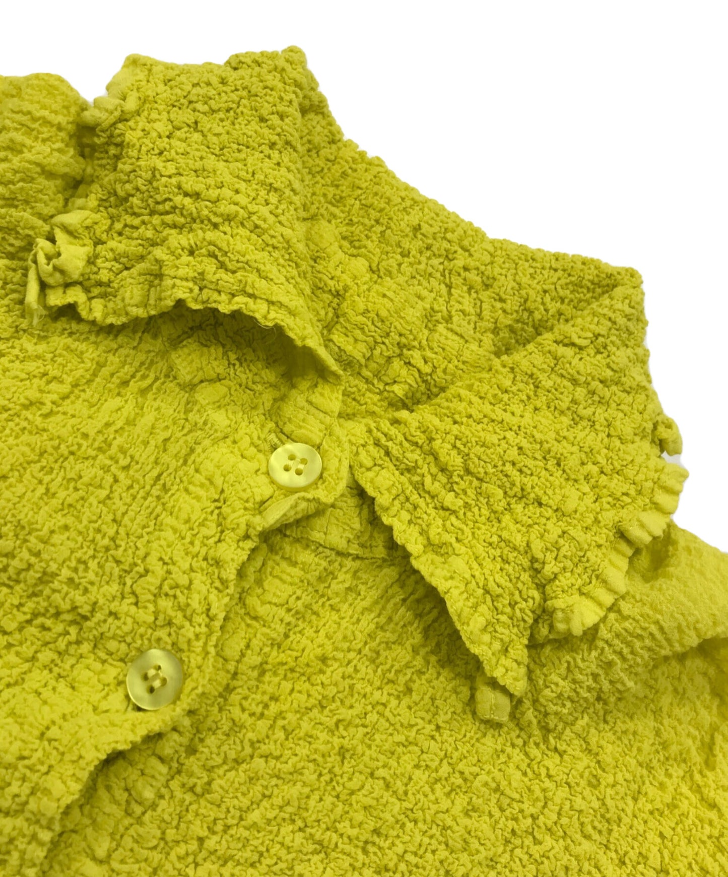 [Pre-owned] ISSEY MIYAKE me Pleated cardigan MI34FJ611