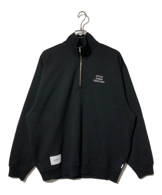 [Pre-owned] WTAPS Depst 01 half-zip sweatshirt 242ATDT-CSM20