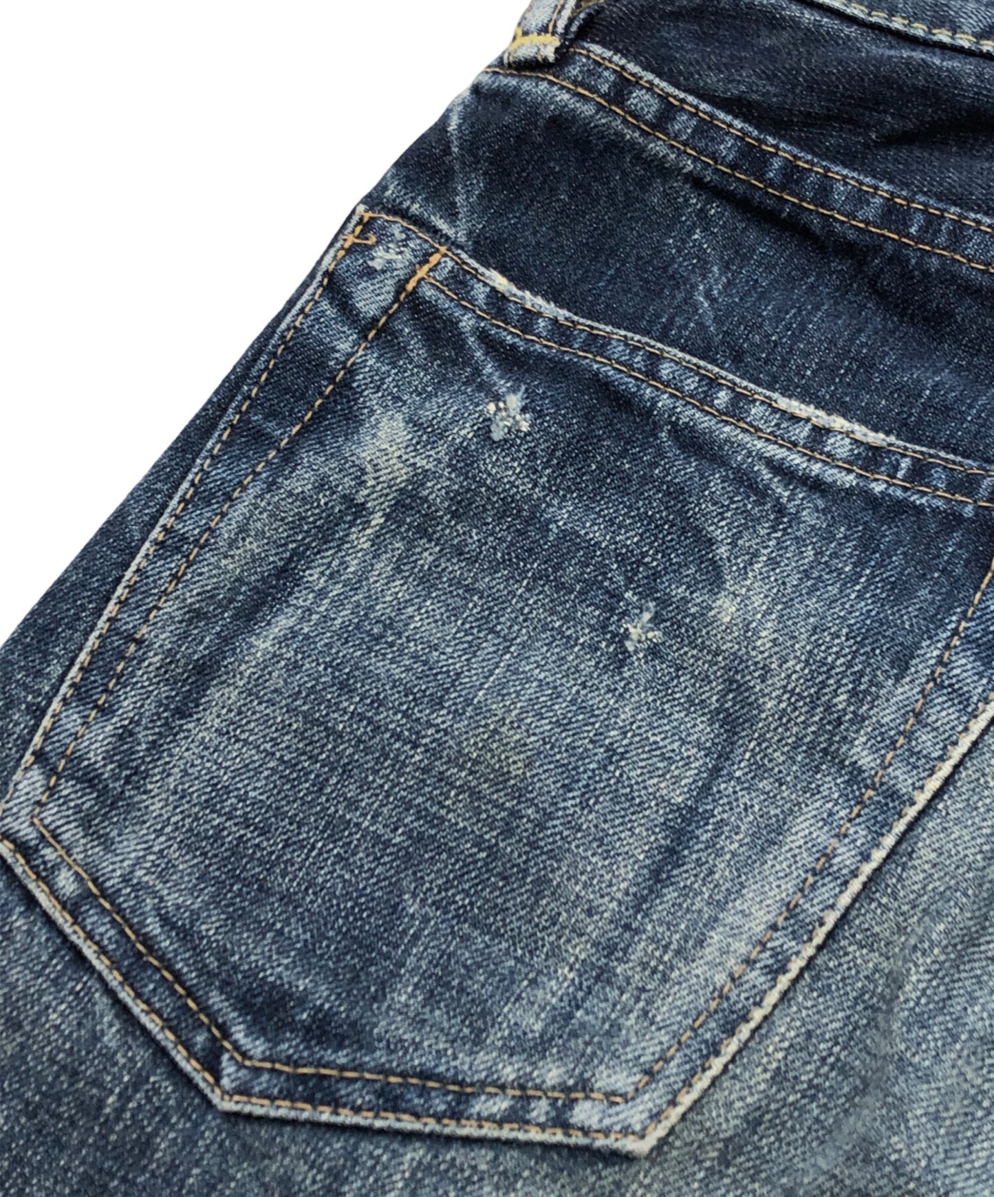 [Pre-owned] Hysteric Glamour Studded denim pants 0203AP12