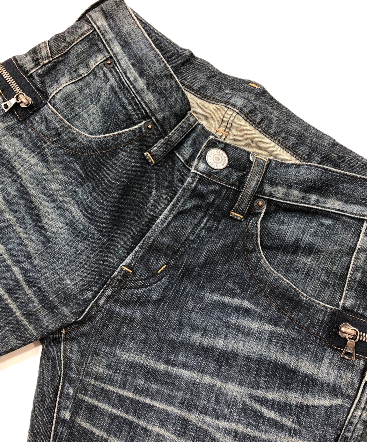 [Pre-owned] Hysteric Glamour Side Zip Denim Pants