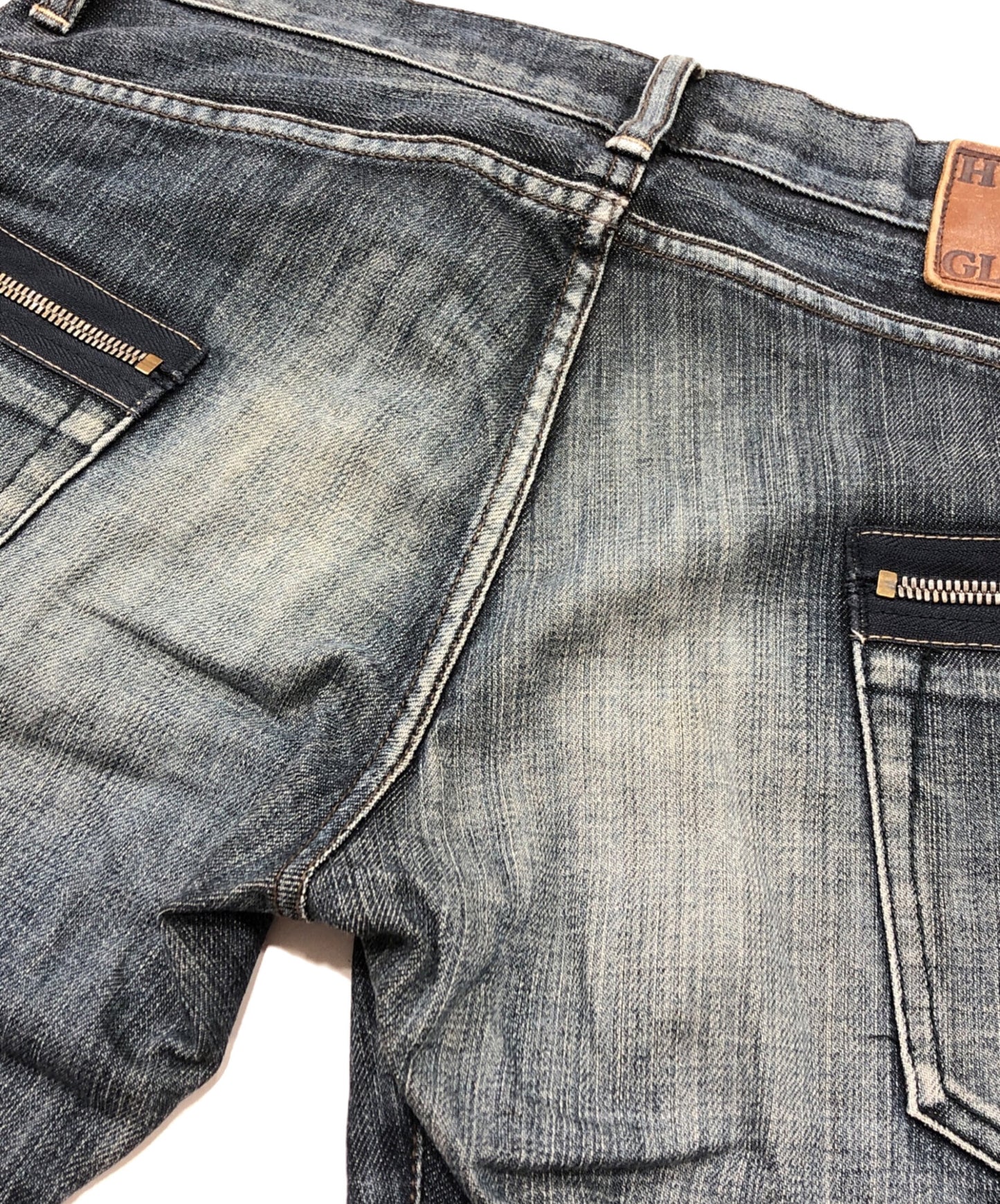 [Pre-owned] Hysteric Glamour Side Zip Denim Pants