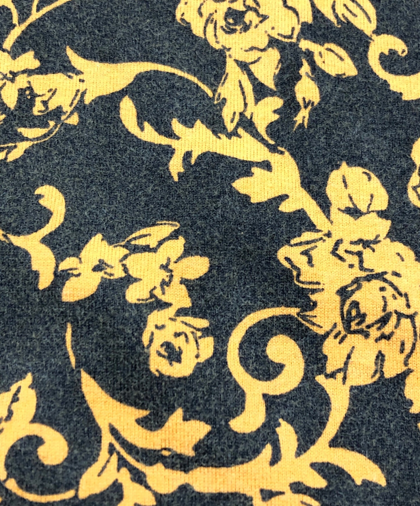 [Pre-owned] SUPREME Small box logo tee black flora