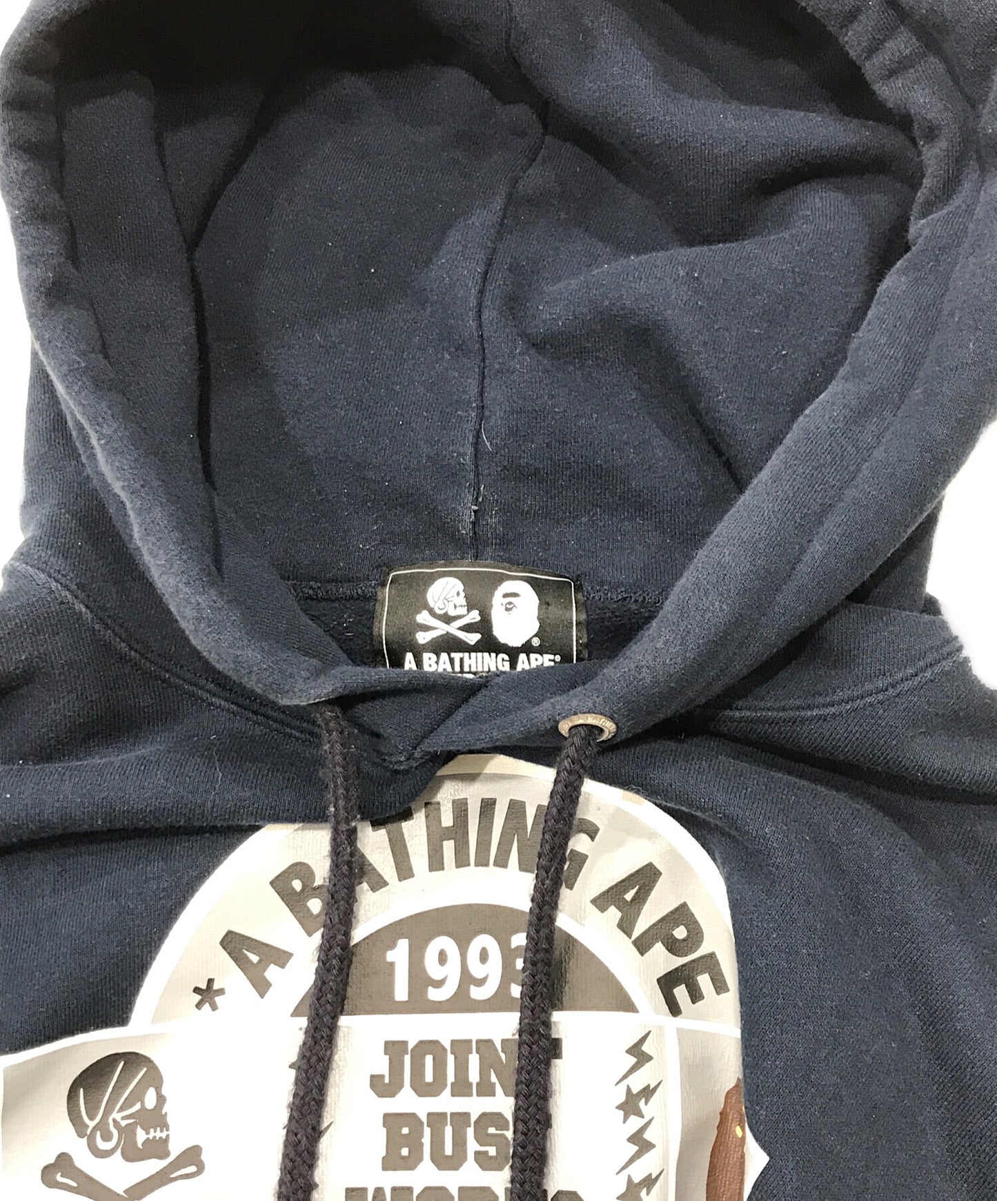[Pre-owned] A BATHING APE RELAXED FIT PULLOVER HOODIE 001PPJ231901C