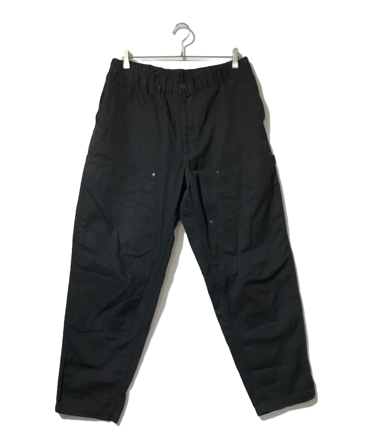 [Pre-owned] BLACK Scandal Yohji Yamamoto KATSURAGI NO TUCK W WORK PANTS HJ-P97-040