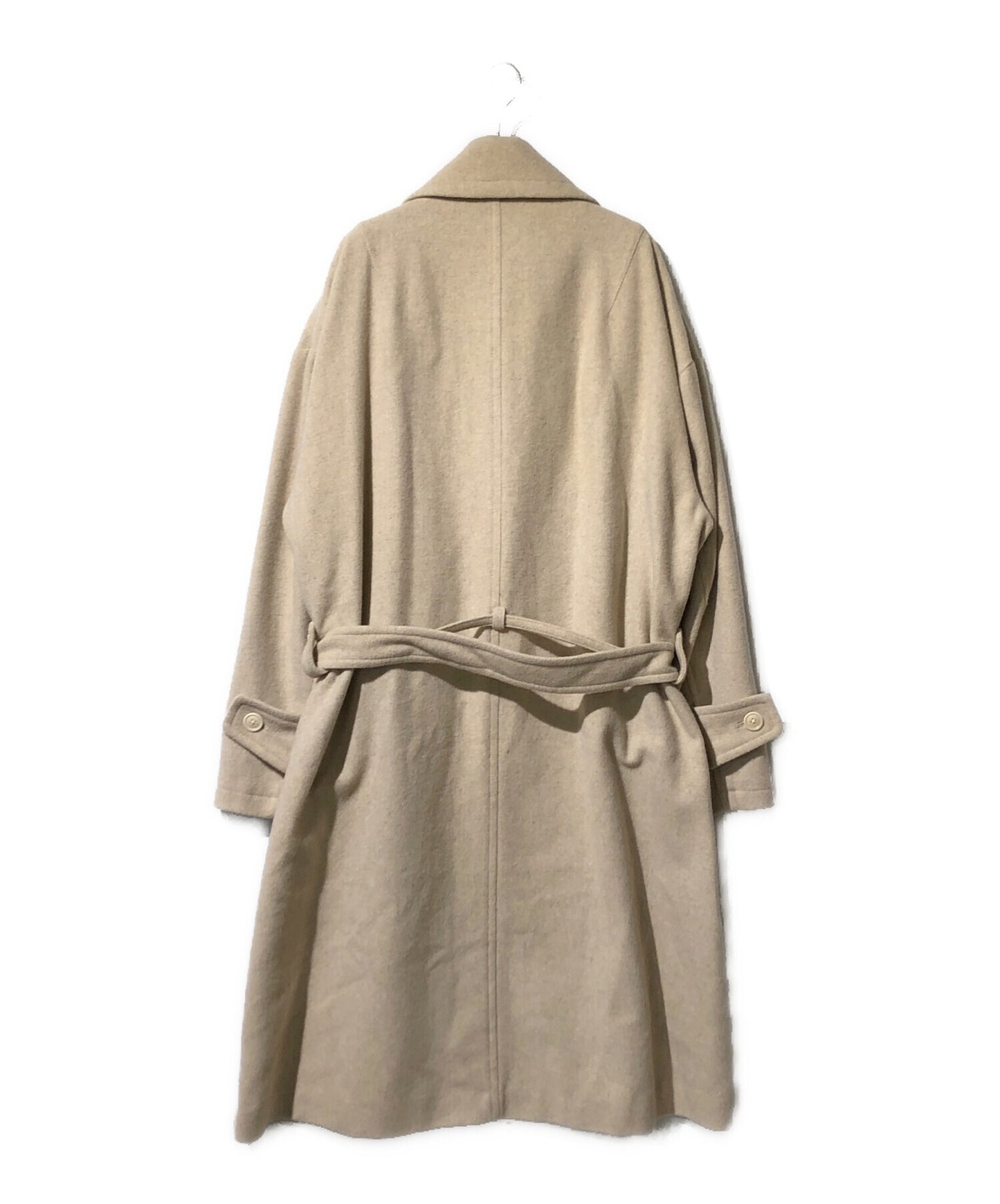 [Pre-owned] GROUND Y Motorcycle Big Coat GE-C02-101-1