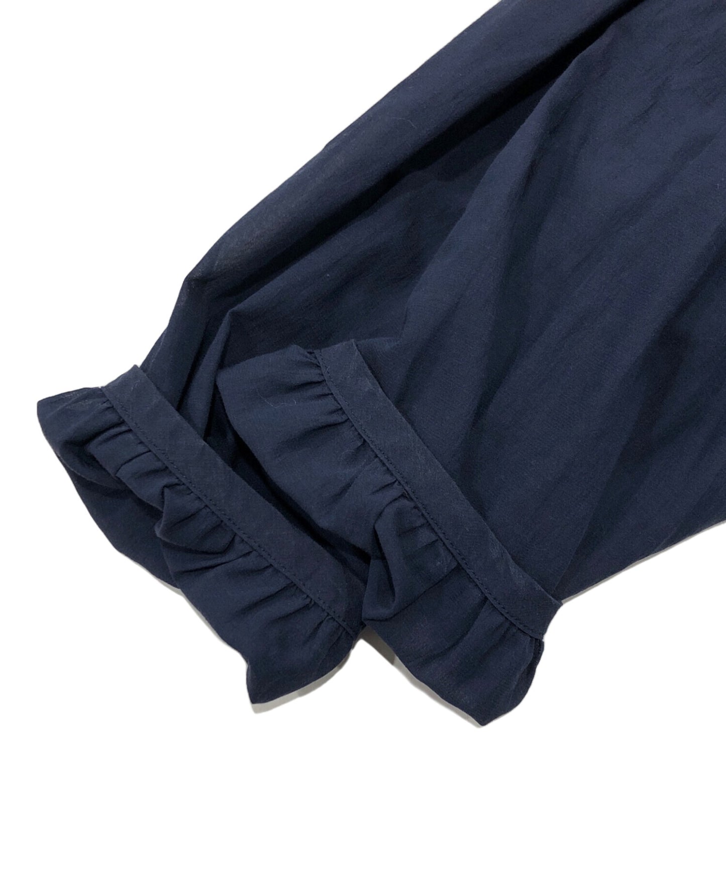 [Pre-owned] tricot COMME des GARCONS Cotton poly sheer long sleeve shirt TB-B013