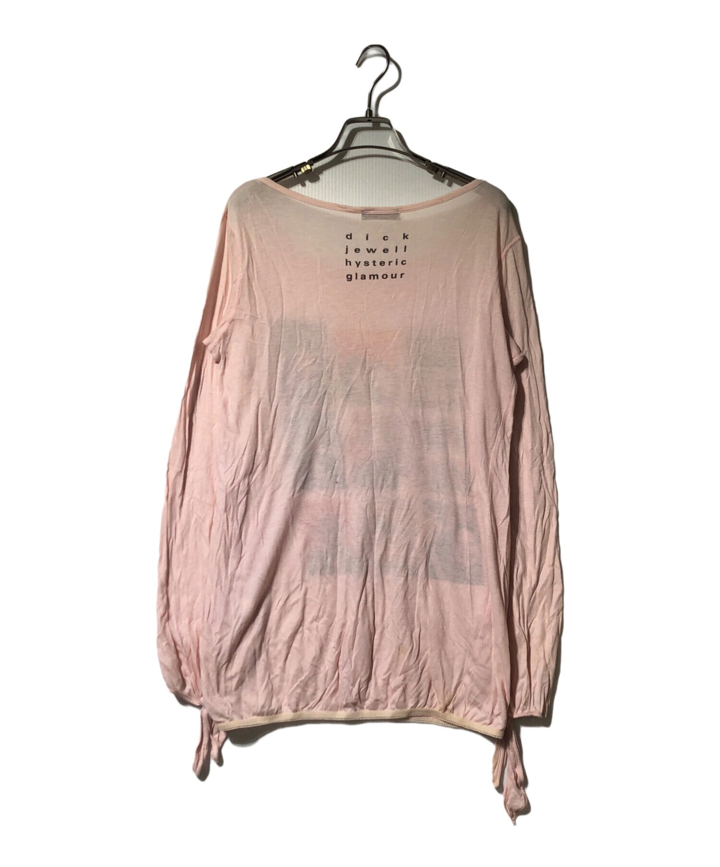 [Pre-owned] Hysteric Glamour Printed long sleeve cut and sewn 2CL-7490