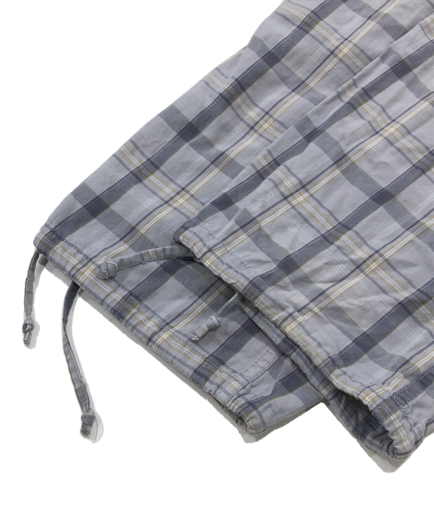 [Pre-owned] stussy check cargo pants
