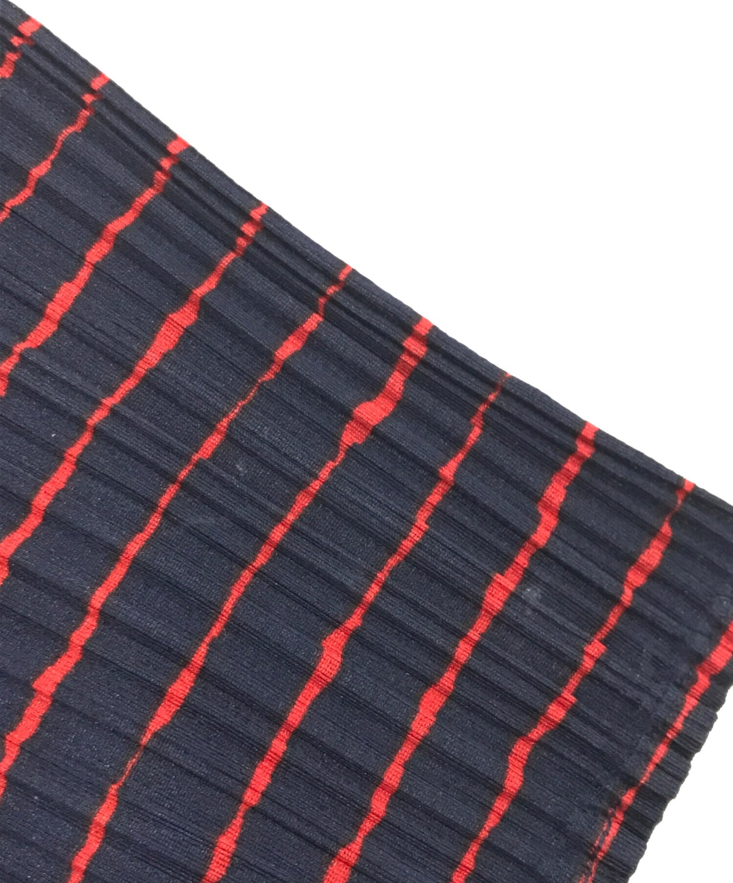 [Pre-owned] PLEATS PLEASE Pleated Striped Cut and Sewn PP96-JK082