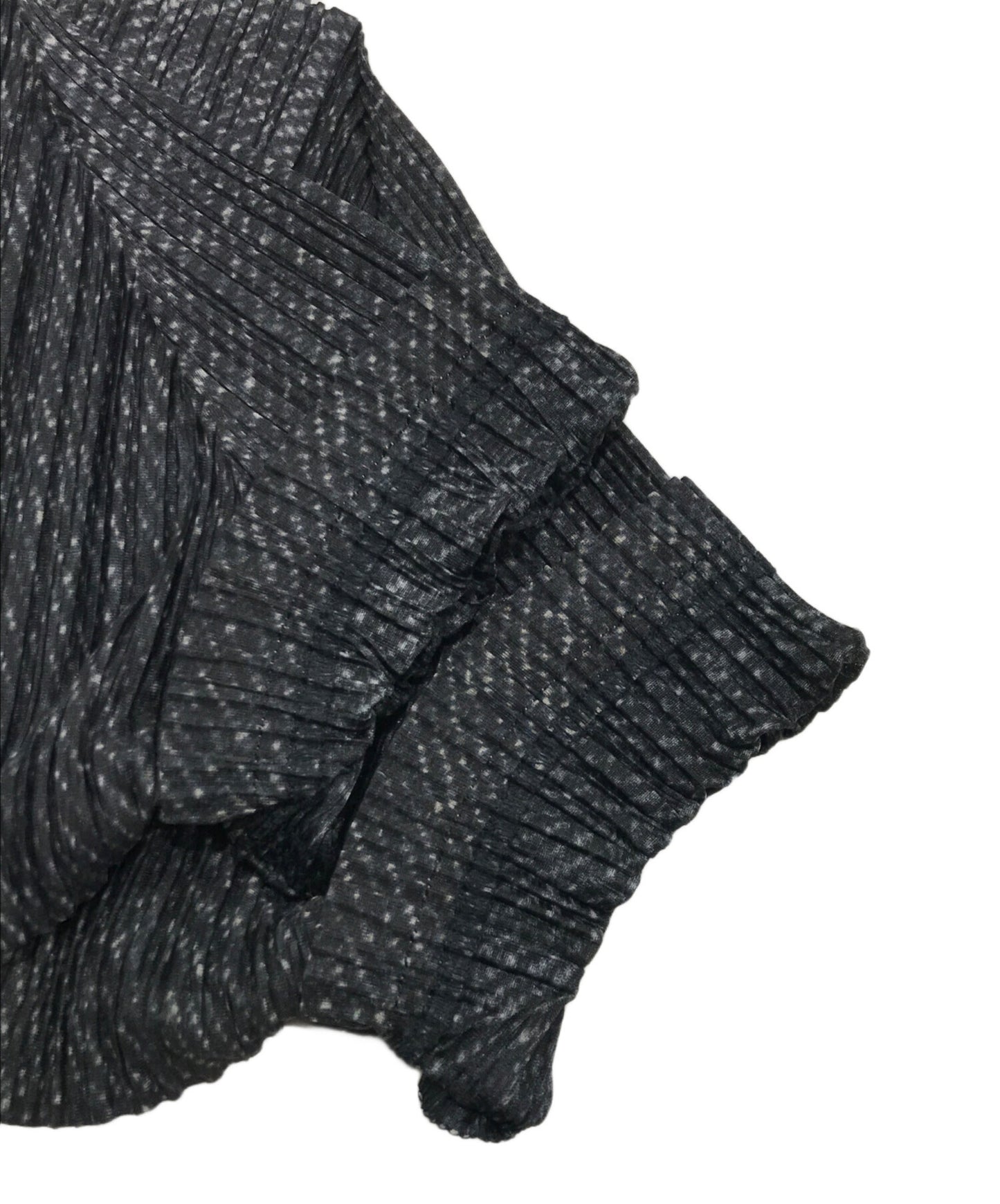 [Pre-owned] PLEATS PLEASE Denim Transfer Pleated Cut and Sewn PP97-JK051