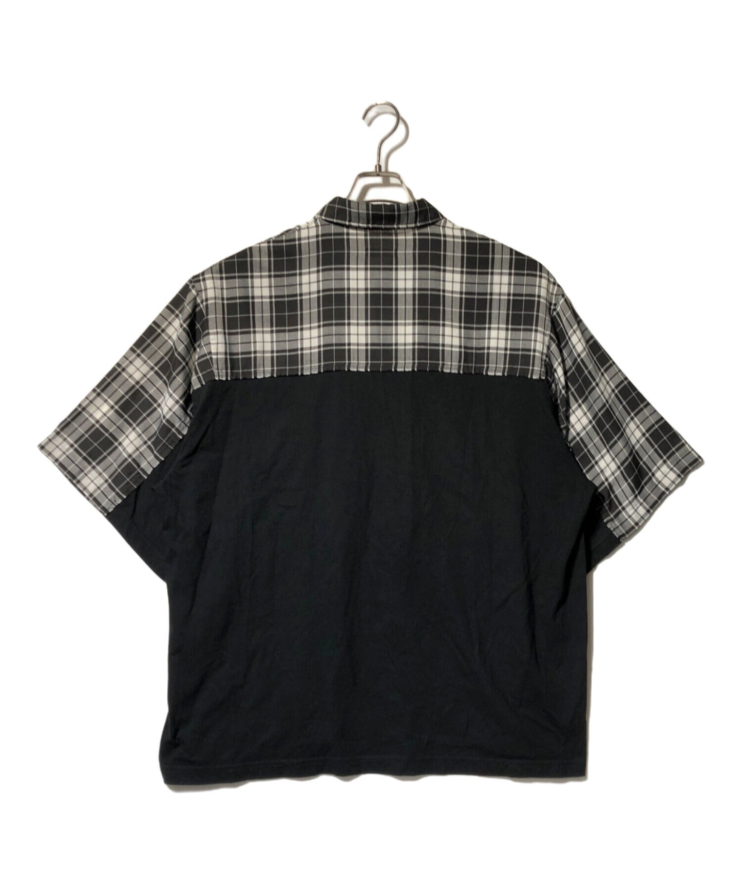 [Pre-owned] UNDERCOVERISM Jersey-Switched Short-Sleeved Shirt UI1C4405