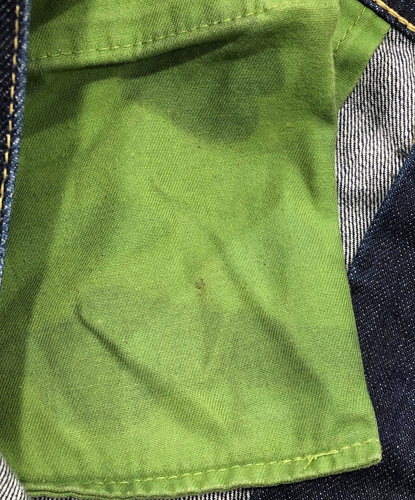 [Pre-owned] A BATHING APE Milo Embroidered Denim Half Pants